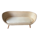 Natural Rattan 2 Seater Sofa